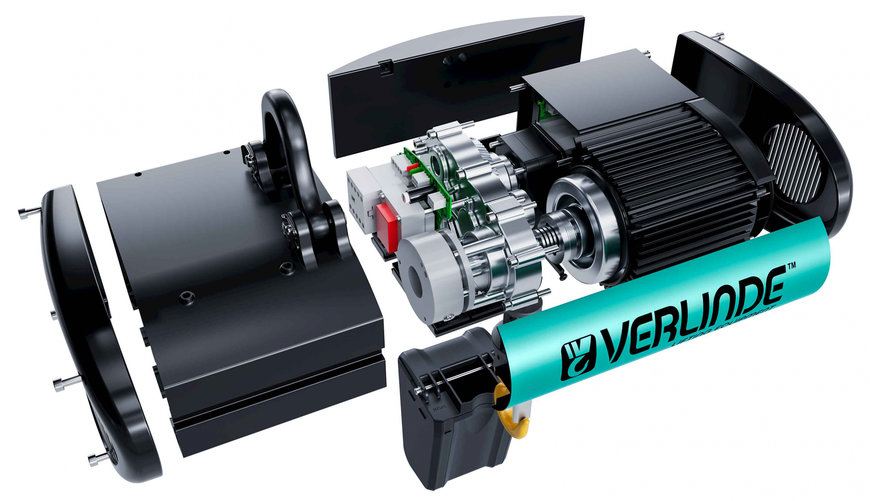 VERLINDE présente une nouvelle gamme de palan électrique à chaîne haute technicité :  l’EUROCHAIN VX